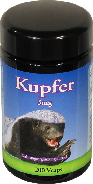 Kupfer 3 mg 200 Vcaps