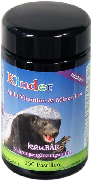 Kinder Multi Vitamine und Mineralien